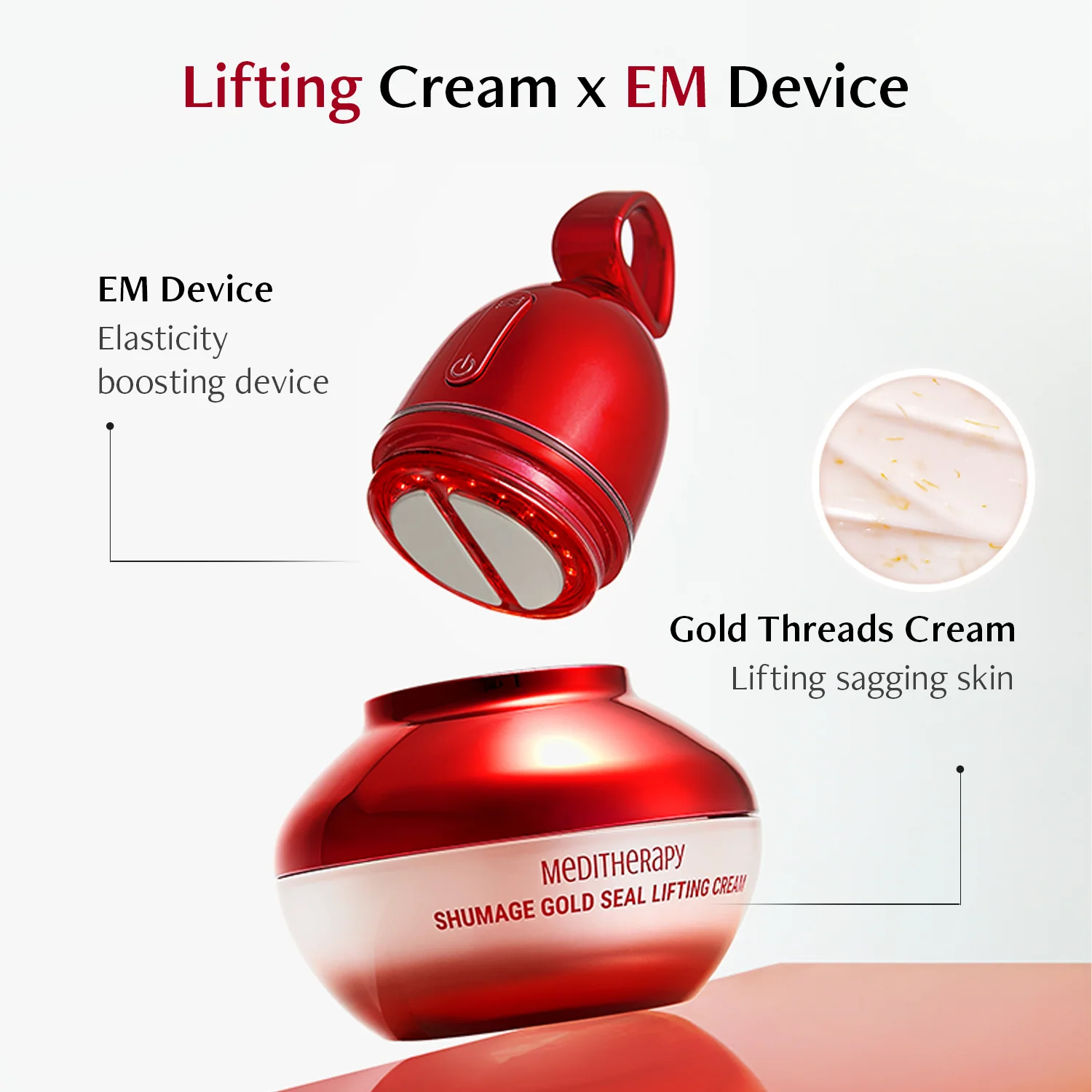 Shumage Gold Seal Lifting Cream + Device - Image 5