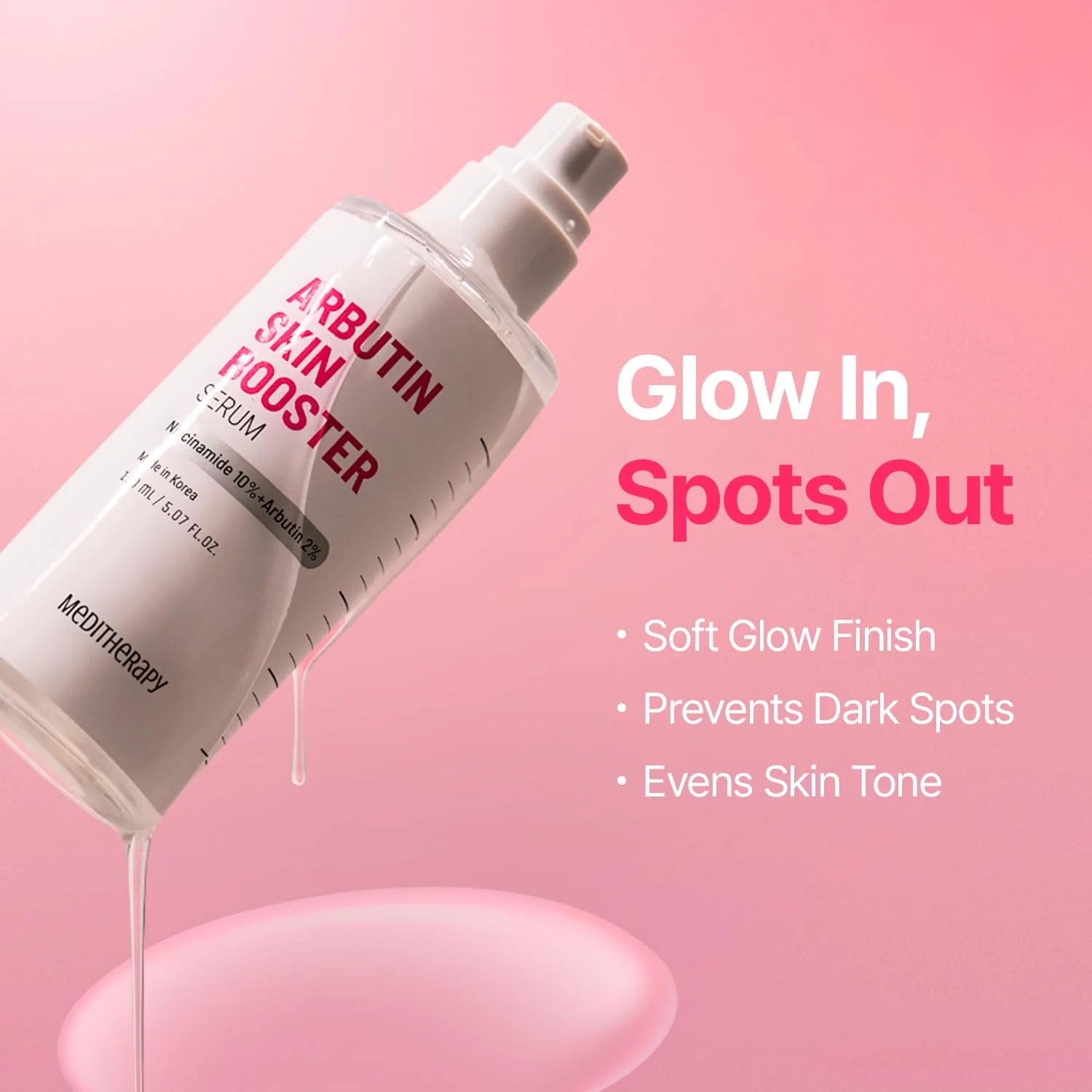 Arbutin Skin Booster Serum – 10% Niacinamide, 2% Arbutin, Boosts Absorption 7x with Built-In Device - Image 5