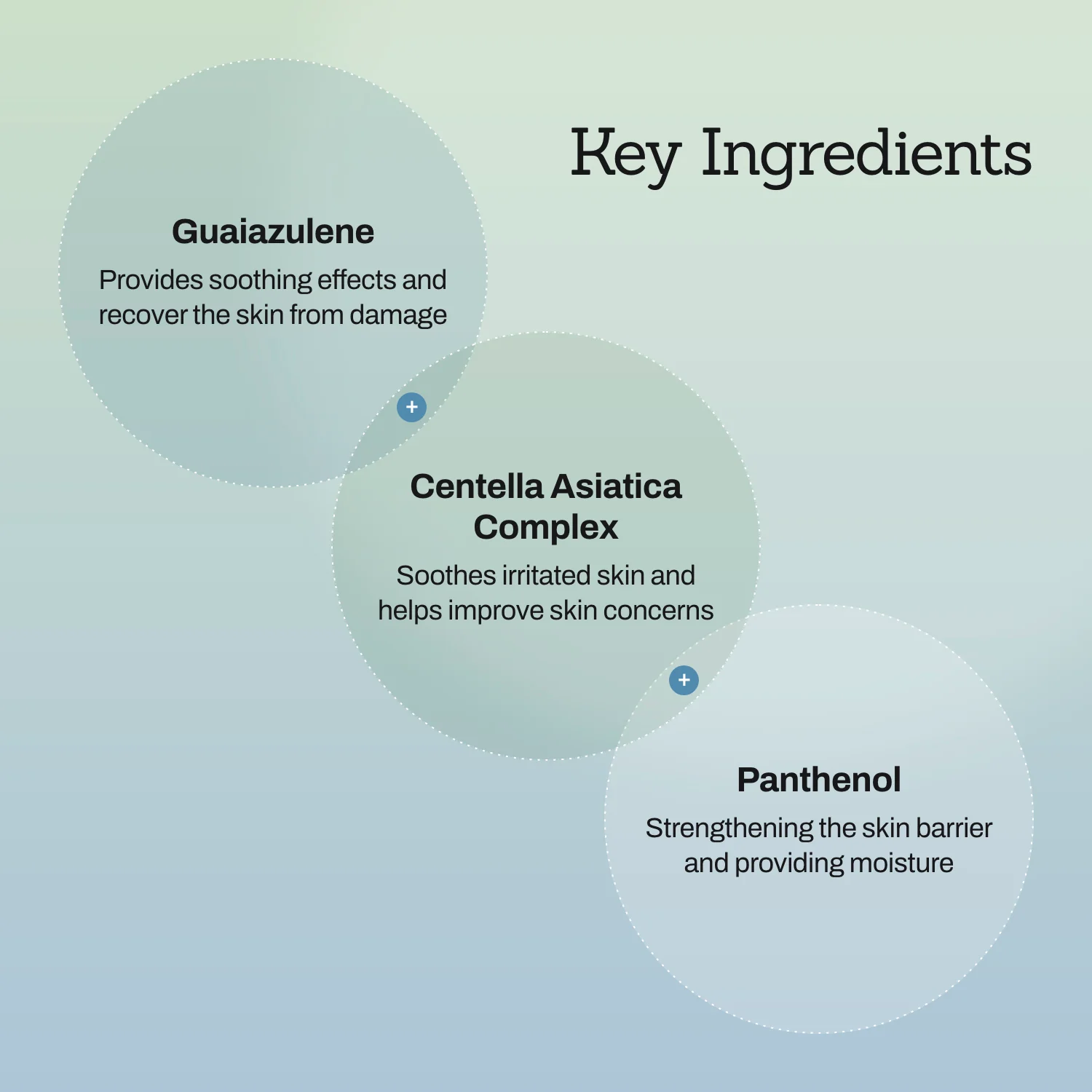 Blue Centella Calming Cream – Hydrating Korean Face Moisturizer for Sensitive Skin - Image 4