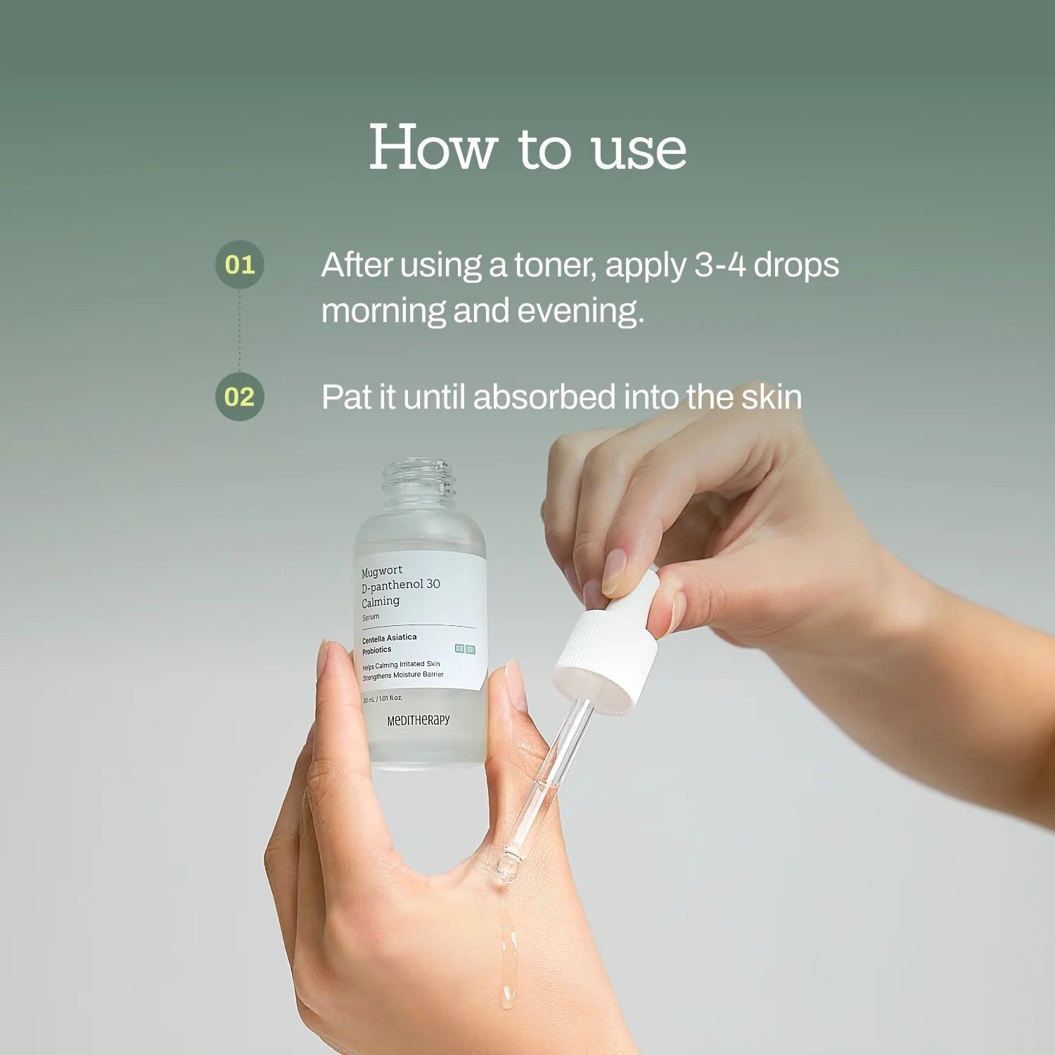 Mugwort Super Calming Toner + Serum - Image 12