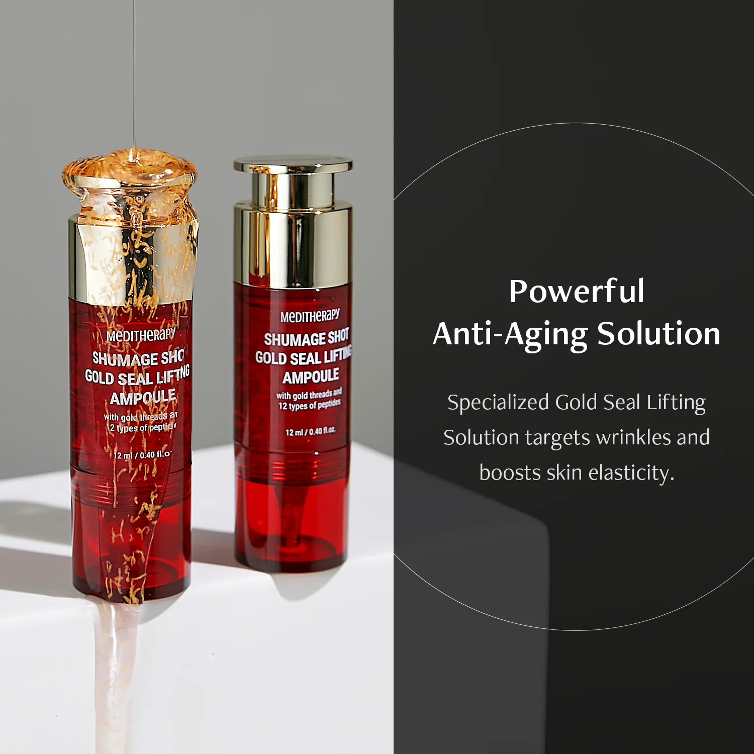 Shumage Gold Seal Cream + Device + Gold Seal Ampoule + Wrapping Mask - Image 19