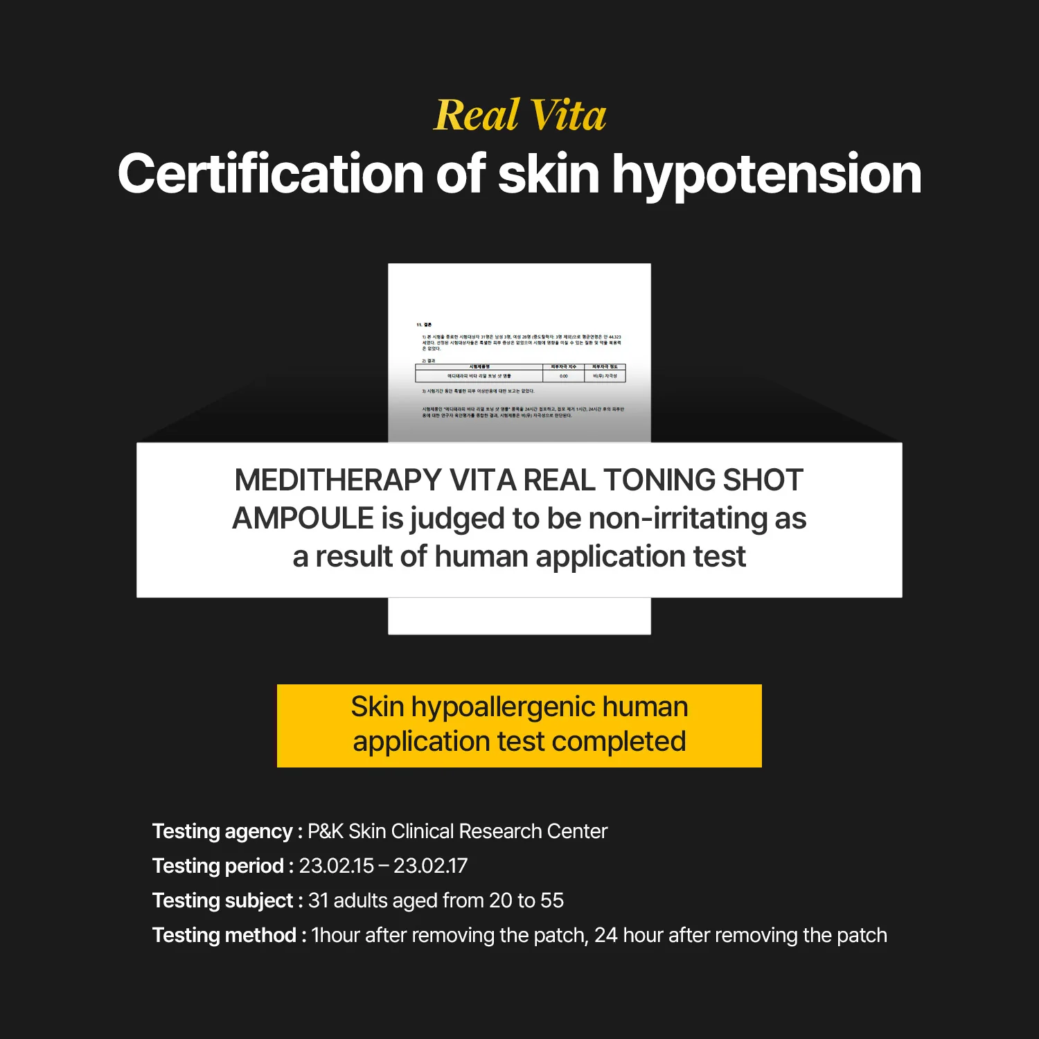 Vita Real Shot Toning Ampoule - Image 10