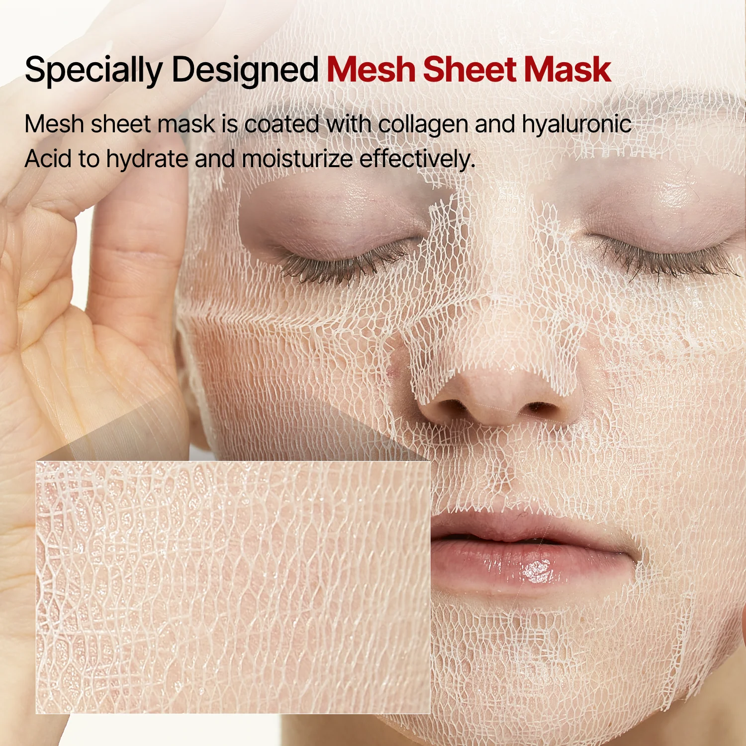 Wrinkle-fit Mask + Wrinkle-fit Neck Mask + Facial Roller - Image 7